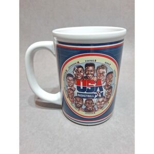USA Basketball NBA Dream Team Vintage Sports Impressions Ceramic Coffee Mug 1992